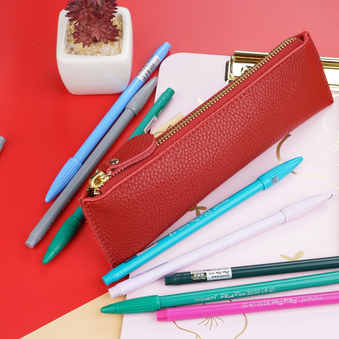 Dark Academia, Leather Pencil Cases