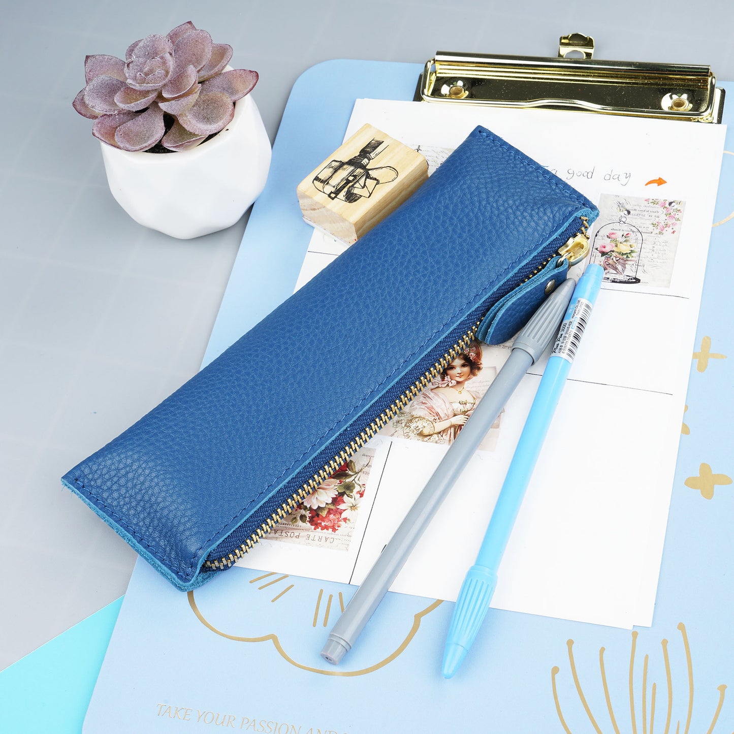 Dark Academia, Leather Pencil Cases