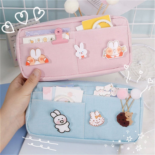 Mori Canvas Pencil Case