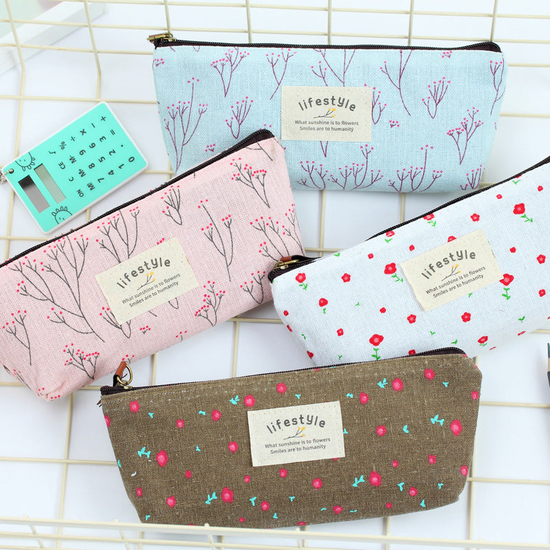 Lifestyle Floral Pencil Case
