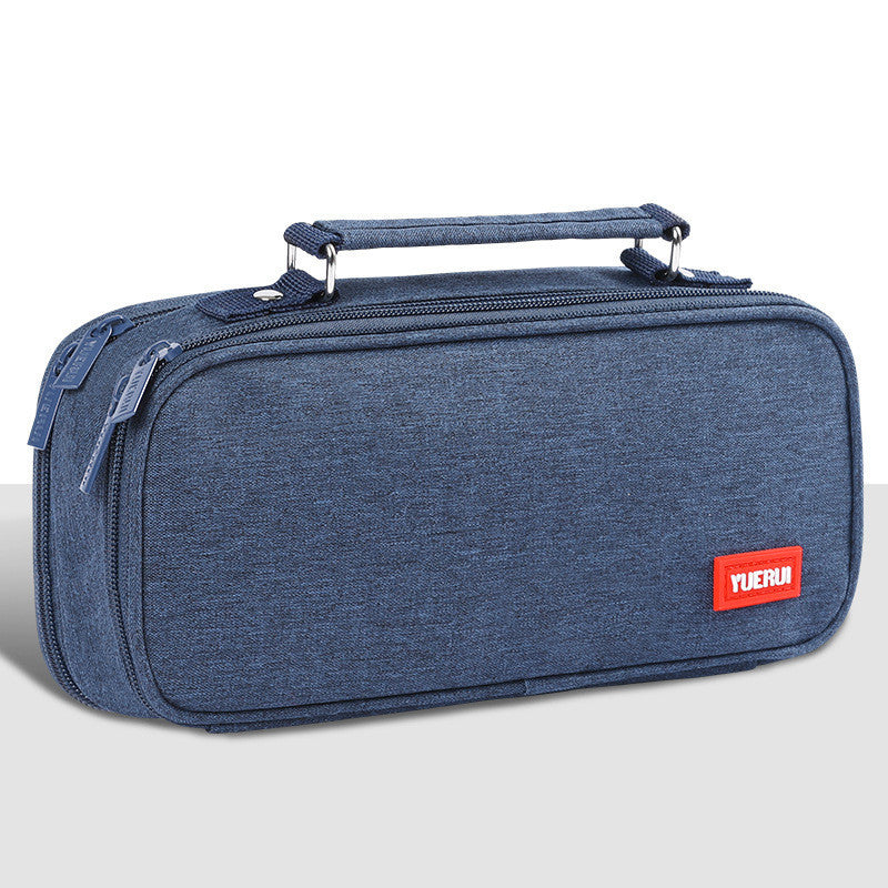 Oxford Cloth, Multi-Layered Pencil Case